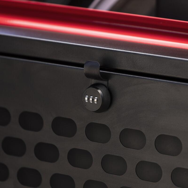 Tuffy Jeep Wrangler Molle Tailgate Lockbox W/ Combo Lock Cargo Boxes & Bags Tuffy Products