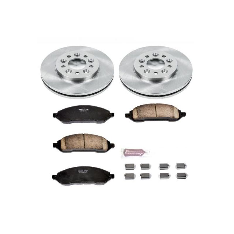 Power Stop 04-07 Ford Freestar Front Autospecialty Brake Kit Brake Kits - OE PowerStop