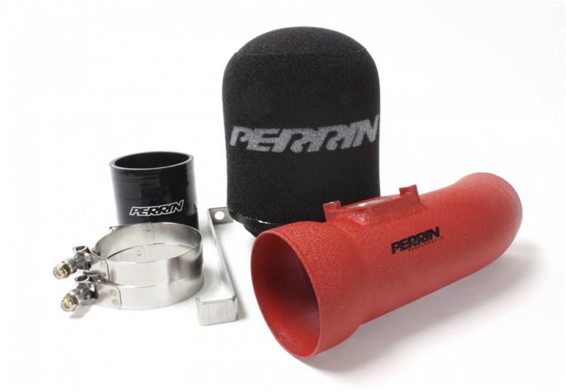 PERRIN 02-07 Subaru WRX/STi / 04-08 Forester XT Short Ram Intake - Red Cold Air Intakes Perrin Performance