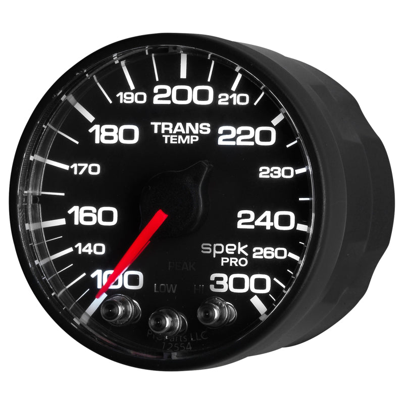 Autometer Spek-Pro 52.4mm 100-300 Deg F Digital Stepper Motor Trans Temp Gauge Gauges AutoMeter