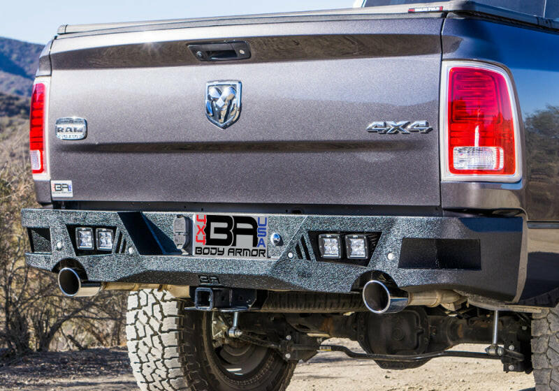 Body Armor 4x4 99-16 Ford Superduty Eco Series Rear Bumper Bumpers - Steel Body Armor 4x4
