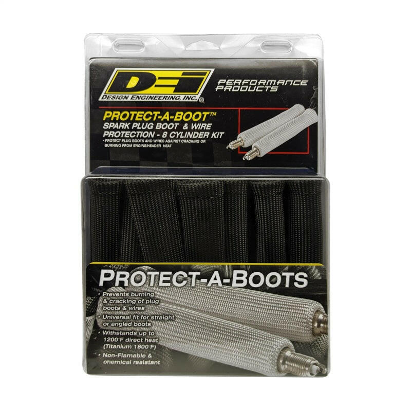 DEI Protect-A-Boot - 6in - 8-pack - Black Thermal Sleeves DEI