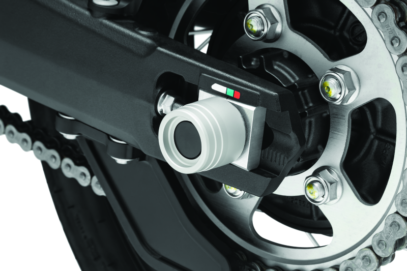 Kuryakyn Rear Axle Slide CRF1000L/Adventure Silver Hardware - Singles Kuryakyn