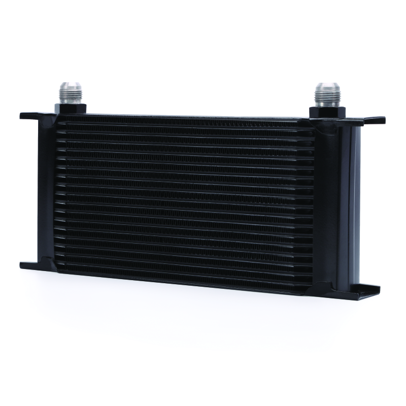 Mishimoto Universal 19 Row Oil Cooler - Black Oil Coolers Mishimoto