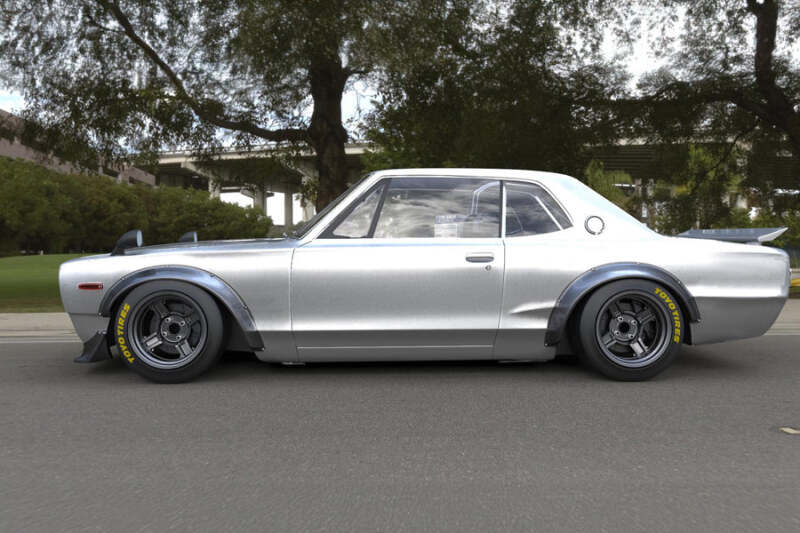 GReddy Pandem Nissan Hakosuka V2 Front Splitter Lips & Splitters GReddy
