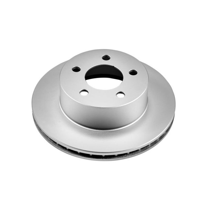 Power Stop 90-99 Jeep Cherokee Front Evolution Geomet Coated Rotor Brake Rotors - OE - Cryo PowerStop