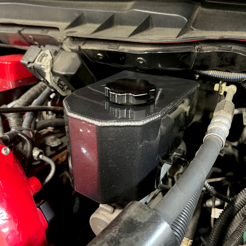 Wehrli 06-23 Cummins 5.9L/6.7L Brake Master Cylinder Cover - Chevy Orange Brake Master Cylinder Wehrli