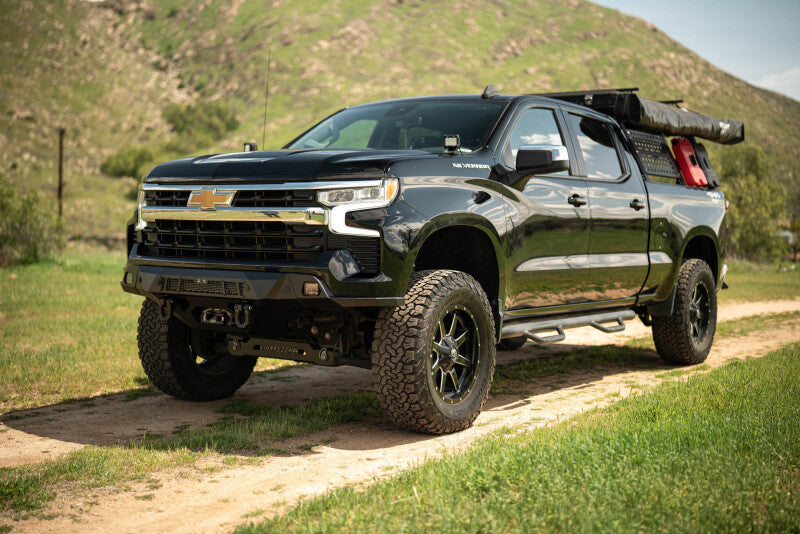 DV8 Offroad 2022+ Chevrolet Silverado 1500 Offroad Spec Series Front Bumper w/ Winch Bumpers - Steel DV8 Offroad