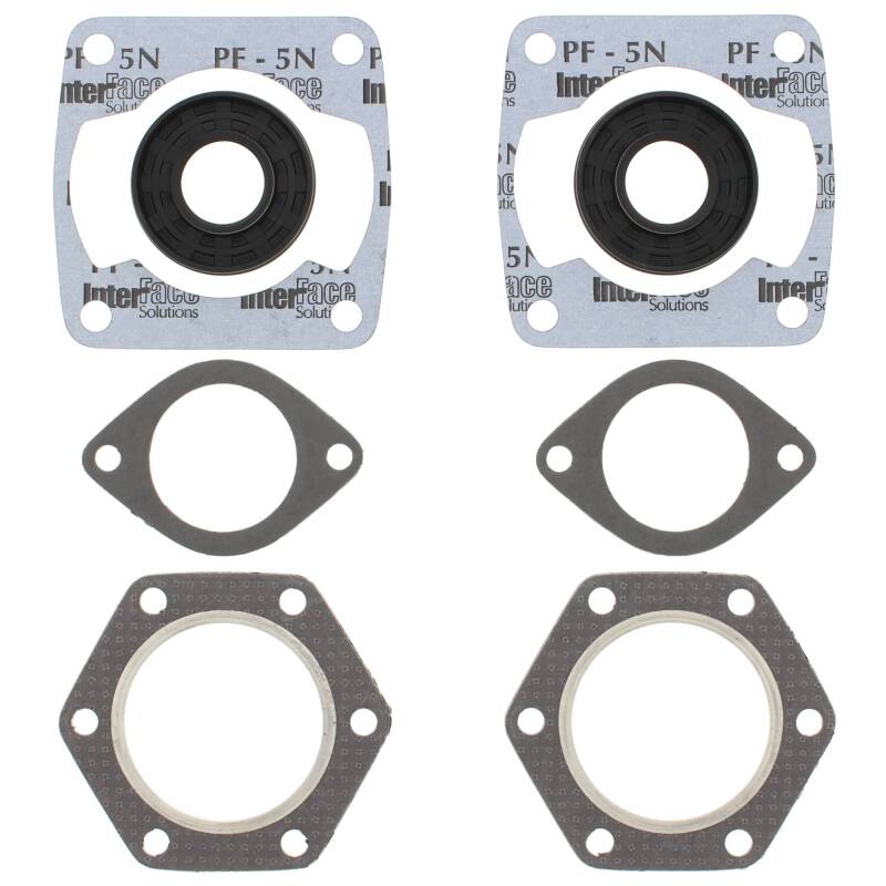 Vertex Gaskets 75-76 Polaris TX Complete Gasket Kit w/ Oil Seals Engine Hardware Vertex Pistons