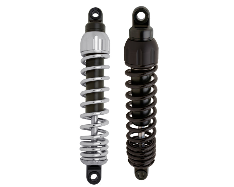 Progressive Harley 444 Series Shocks 13.0in - Chrome Shocks and Struts Progressive