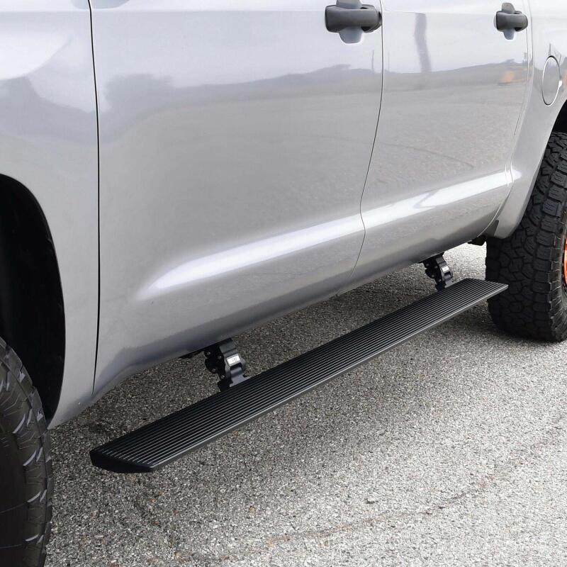 Westin 07-21 Toyota Tundra CrewMax Pro-e Electric Running Boards - Textured Black Running Boards Westin