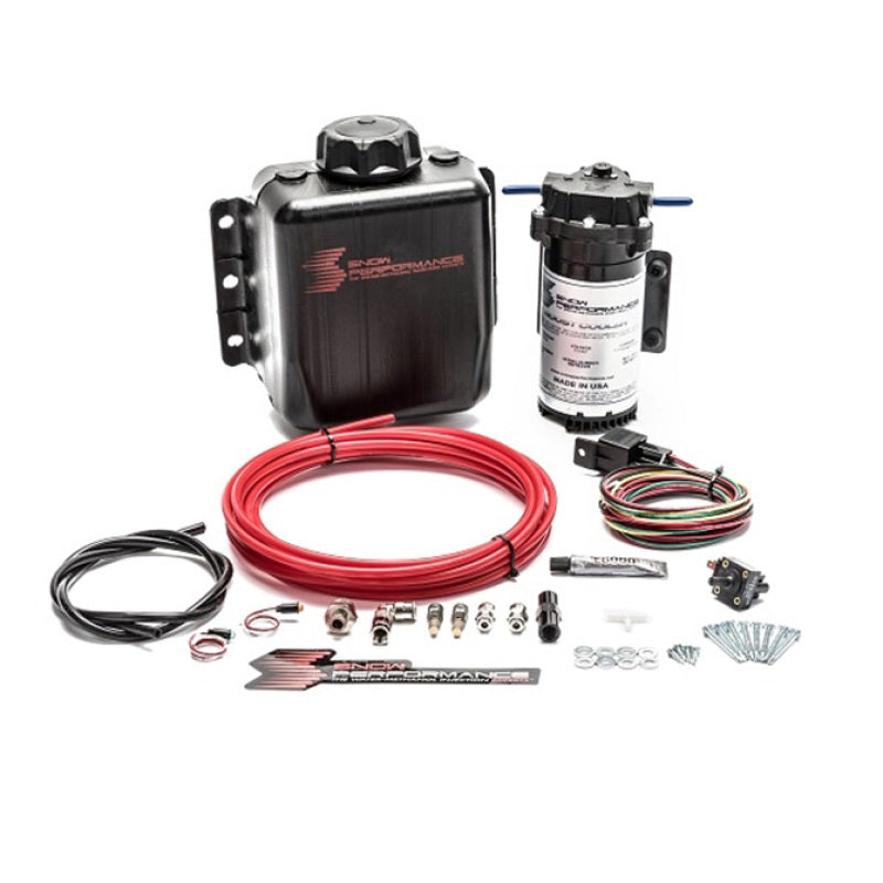 Snow Performance Stg 1 Boost Cooler TD Water Injection Kit (Incl. Red Hi-Temp Tubing/Quick Fittings) Water Meth Kits Snow Performance