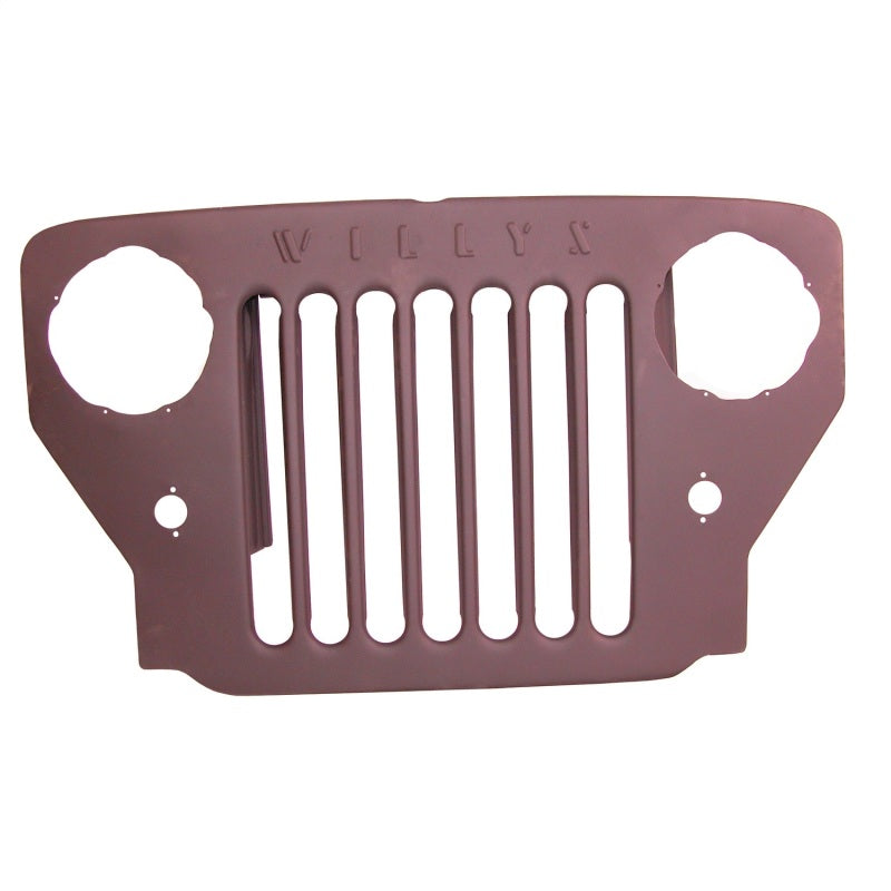 Omix Grille Willys Script 53-64 Willys CJ3B Grilles OMIX