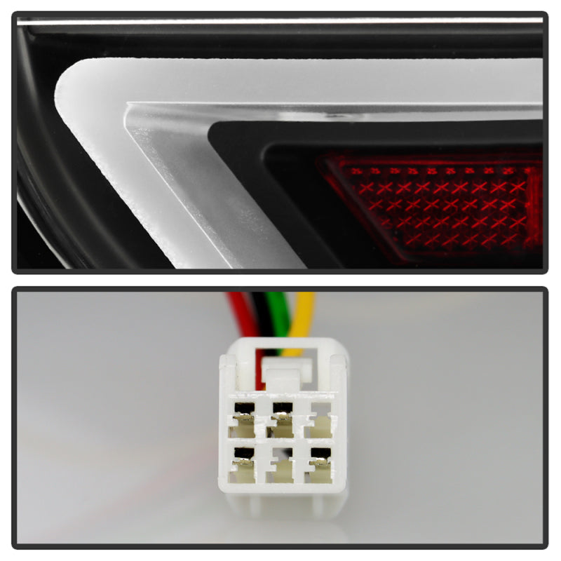 Spyder 16-20 Mazda Miata MX-5 LED Tail Lights - Black (ALT-YD-MMI16-LED-BK) Tail Lights SPYDER