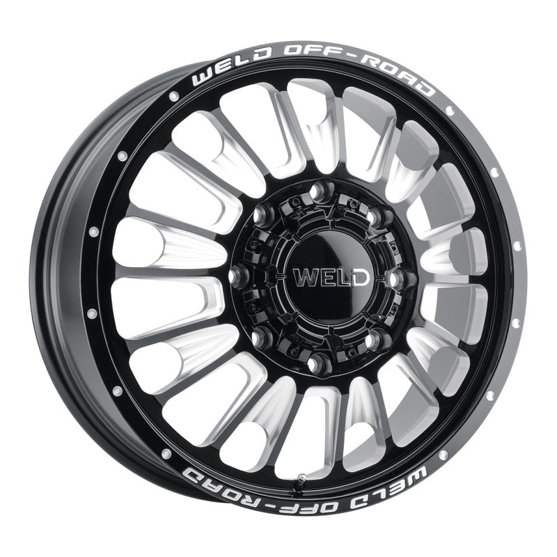 Weld Off-Road W121 20X8.25 Scorch Front 8X200 ET108 BS8.90 Gloss Black MIL 142.2 Wheels - Cast Weld