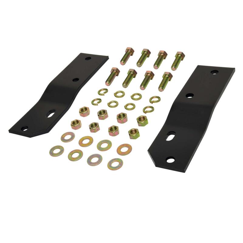 Westin/Fey 78-96 Ford Bronco Universal Aftermarket Bumper Mount Kit - Black Hardware Kits - Other Westin