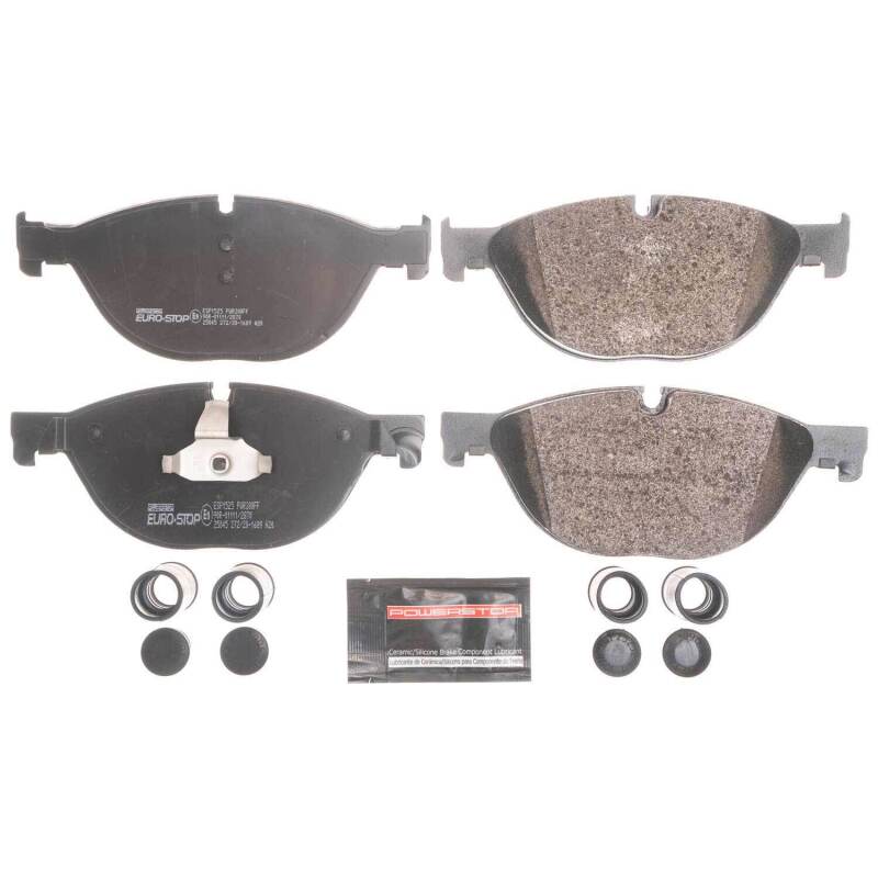 Power Stop 13-15 BMW ActiveHybrid 7 Euro-Stop ECE-R90 Front Brake Pads Brake Pads - OE PowerStop