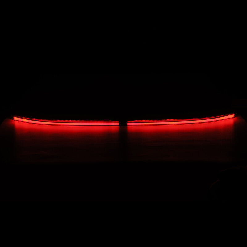 AlphaRex 22-24 Toyota GR86 LUXX LED Trunk Center Light Smoked Brake Lights AlphaRex