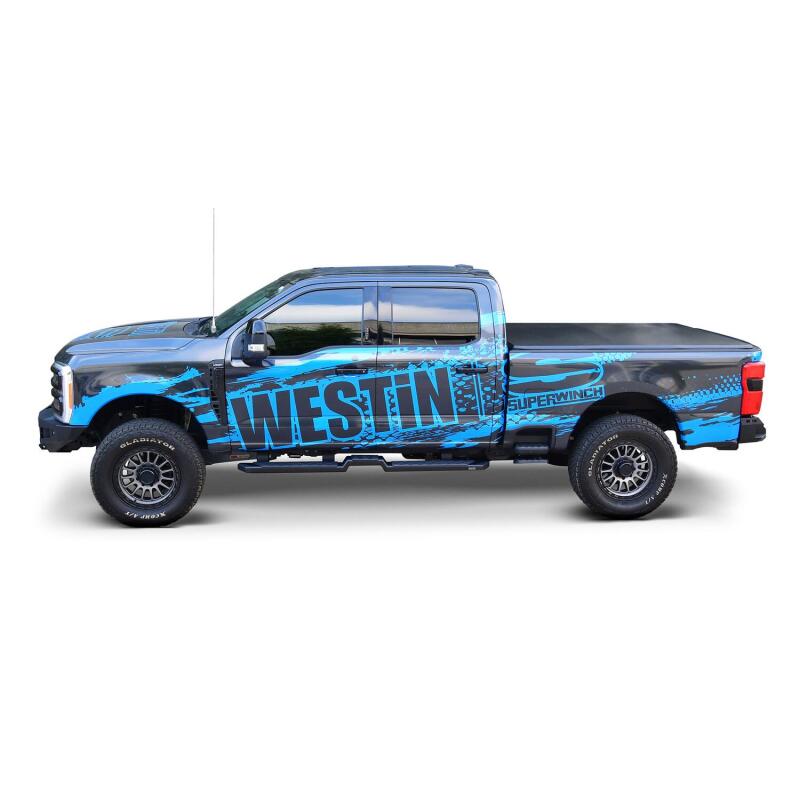 Westin 15-25 Ford F-150 SuperCrew / 17-25 F-250/350 CC HDX Running Boards - Tex. Blk Running Boards Westin