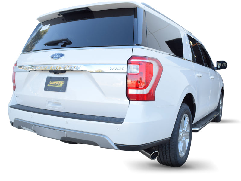 Gibson 18-19 Ford Expedition Max XLT 3.5L 3in Cat-Back Single Exhaust - Stainless Catback Gibson