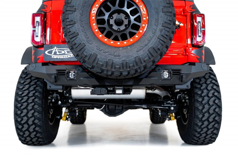 Addictive Desert Designs 21-22 Ford Bronco Bomber Rear Bumper Bumpers - Steel Addictive Desert Designs
