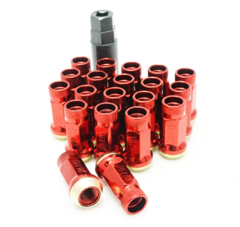 Wheel Mate Muteki SR45R Lug Nut Kit 12x1.5 - Red Lug Nuts Wheel Mate