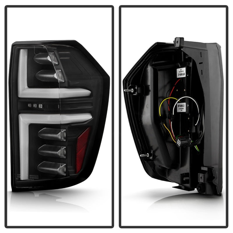 Spyder 21-23 Chevy Tahoe/Suburban (Halogen Only) LED Tail Lights - Blk (ALT-YD-CSUB21HAL-GR-BK) Tail Lights SPYDER