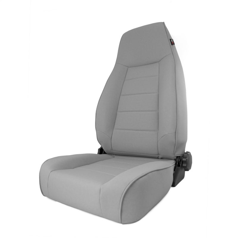 Rugged Ridge High-Back Front Seat Reclinable Gray 97-06TJ Seat Brackets & Frames Rugged Ridge