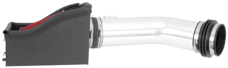 Spectre 11-14 Ford F150 SVT Raptor V8-6.2L F/I Air Intake Kit - Polished w/Red Filter Cold Air Intakes Spectre