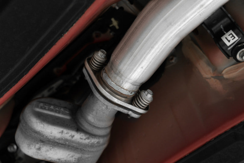 MBRP 12-22 Subaru BRZ 17-22 Toyota GR86 Stainless Steel 3in Cat-Back-Single Rear Exit w Carbon Tips Catback MBRP