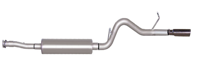 Gibson 07-10 Hummer H3 Base 3.7L 2.5in Cat-Back Single Exhaust - Aluminized Catback Gibson