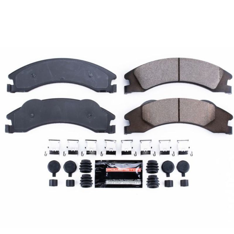 Power Stop 08-14 Ford E-150 Rear Z23 Evolution Sport Brake Pads w/Hardware Brake Pads - Performance PowerStop
