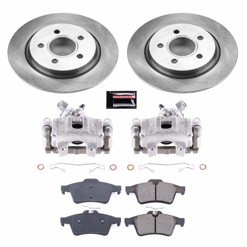Power Stop 08-13 Volvo C30 Rear Autospecialty Brake Kit w/Calipers Brake Kits - OE PowerStop