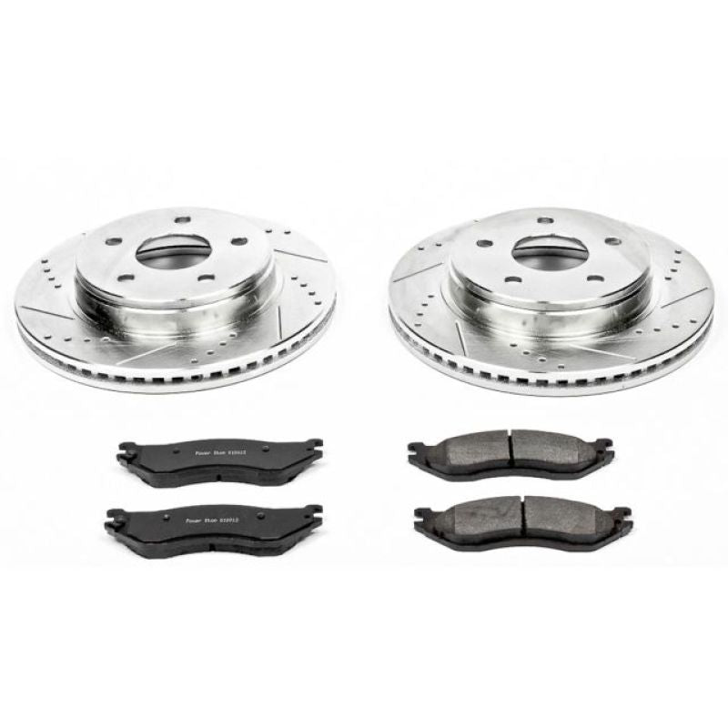 Power Stop 04-06 Dodge Durango Front Z23 Evolution Sport Brake Kit Brake Kits - Performance D&S PowerStop