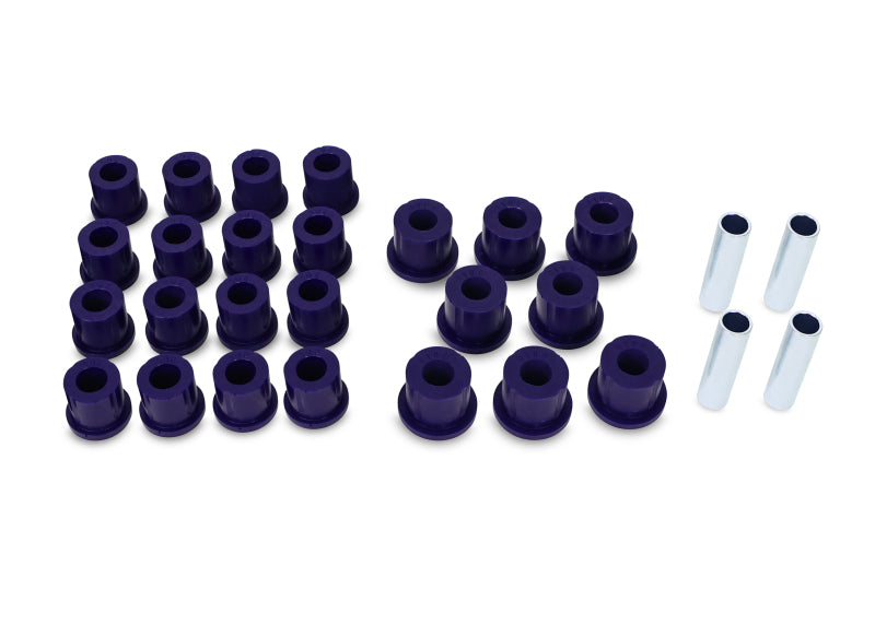 SuperPro 1987 Jeep Wrangler Sport & Leaf Spring Bushing Kit Bushing Kits Superpro