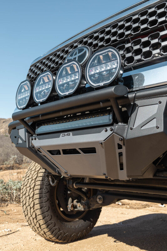 DV8 Offroad 2014-2021 Toyota Tundra Tube Front Bumper Bumpers - Steel DV8 Offroad