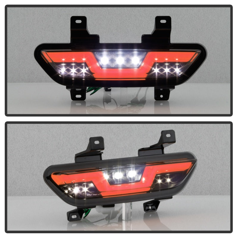 Spyder 15-16 Ford Mustang LED Reverse Lights - Black Smoke (ALT-YD-FM15RED-REV-BSM) Tail Lights SPYDER