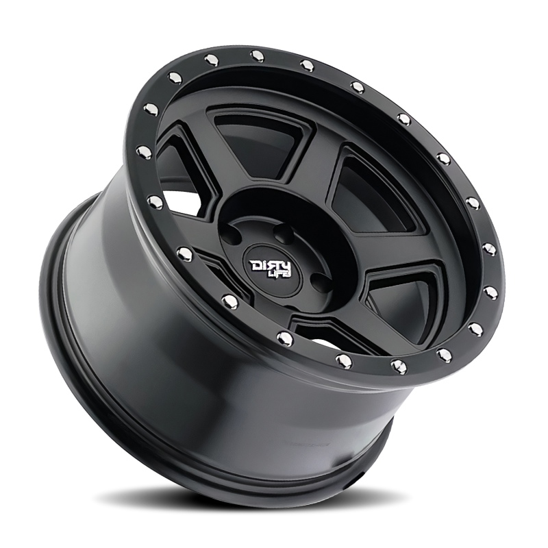 Dirty Life 9315 Compound 17x9 / 5x139.7 BP / -12mm Offset / 108mm Hub Matte Black Wheel Wheels - Cast Dirty Life