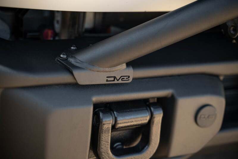 DV8 Offroad 21-24 Ford Bronco Capable Bull Bar Bumpers - Steel DV8 Offroad