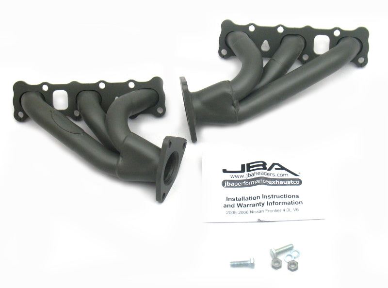 JBA 04-15 Nissan 4.0L V6 1-5/8in Primary Ti Ctd Cat4Ward Header Headers & Manifolds JBA