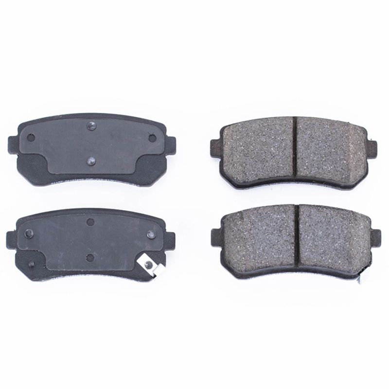 Power Stop 06-08 Hyundai Accent Rear Z16 Evolution Ceramic Brake Pads Brake Pads - OE PowerStop