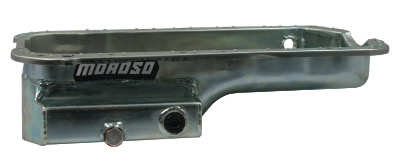 Moroso Honda 2.2/2.3L H Series Road Race Baffled Extra Capacity Steel Oil Pan Oil Pans Moroso