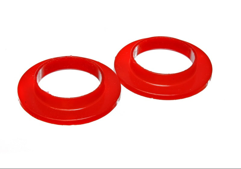Energy Suspension Universal 2 3/16in ID 3 1/2in OD 11/16in H Red Coil Spring Isolators (2 per set) Bushing Kits Energy Suspension