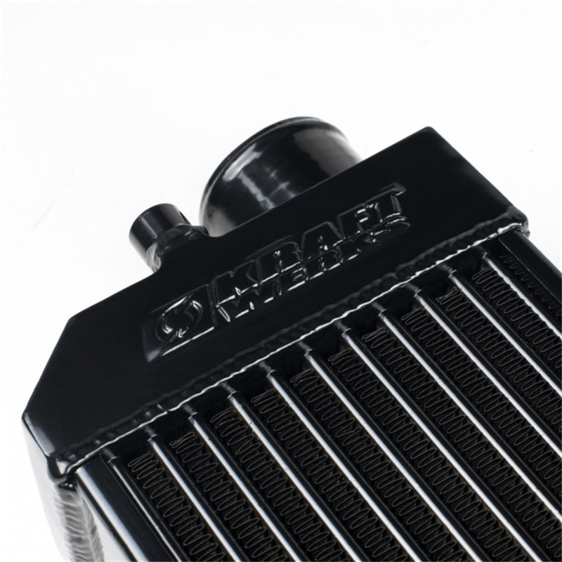 KraftWerks Core Size 22x7x3 - 2.5in Inlet/Outlet Universal Intercooler - Black Intercoolers KraftWerks