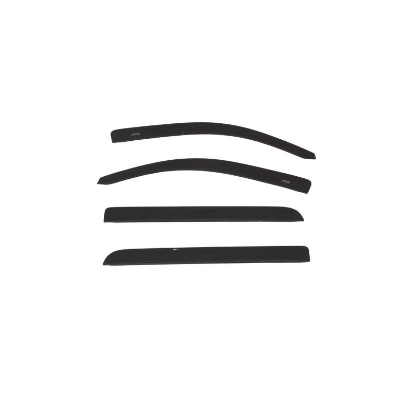 AVS 19-22 Chevy Silverado 1500 Crew Cab Low Profile Color Match Ventvisors 4pc - Black Wind Deflectors AVS