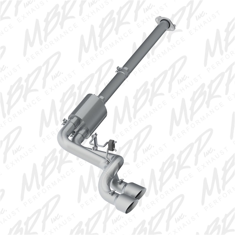 MBRP 09-14 Ford F150 Pre-Axle 4.5in OD Tips Dual Outlet T409 3in Cat Back Exhaust Catback MBRP