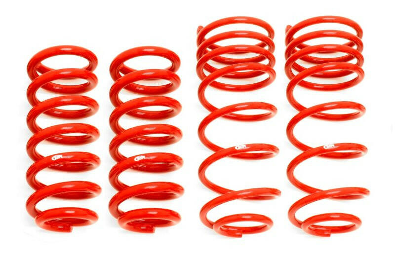 BMR 93-02 F-Body Lowering Spring Kit (Set Of 4) - Red Lowering Springs BMR Suspension