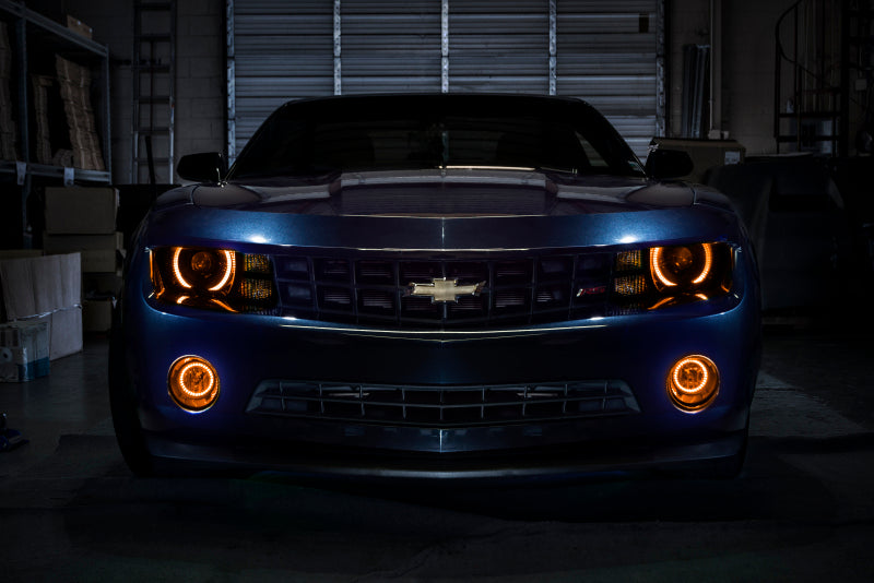 Oracle 10-13 Chevrolet Camaro LED Fog Halo Kit - Amber Fog Lights ORACLE Lighting