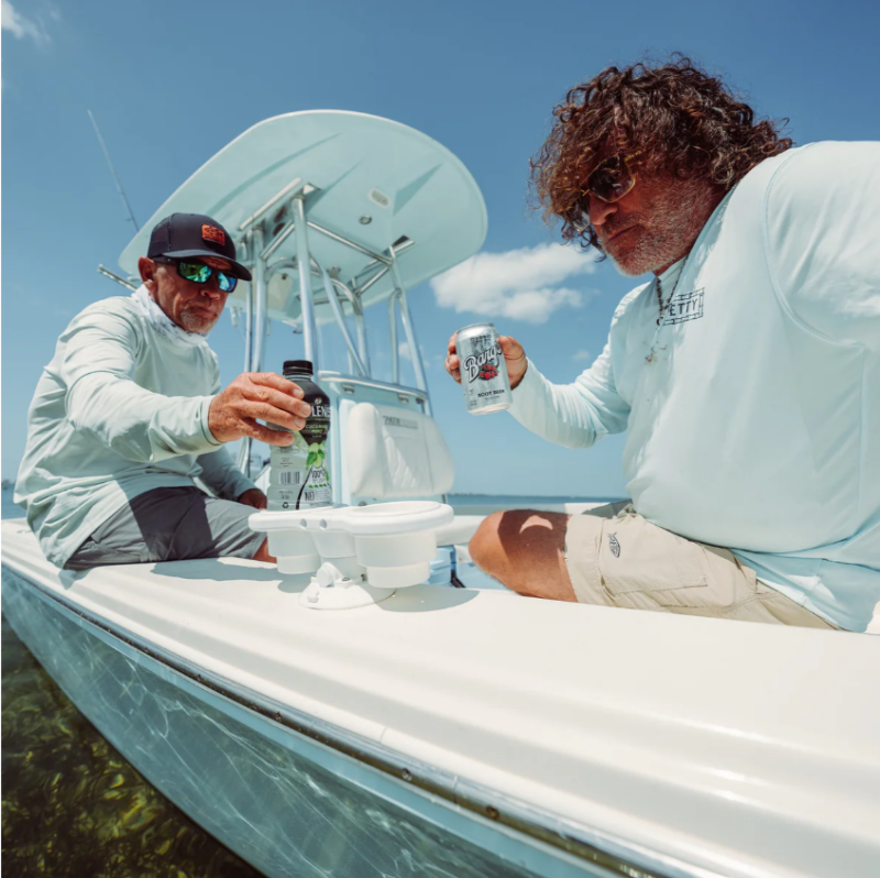 SeaSucker 2-Cup Holder Horizontal - White Cup Holders SeaSucker