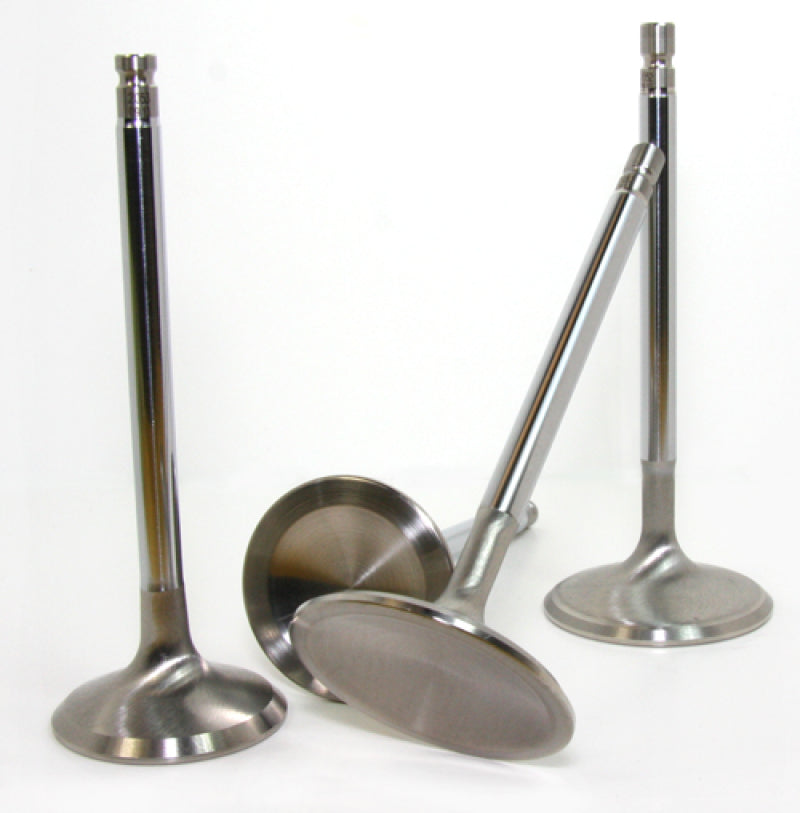 GSC P-D Nissan VR38DETT 21-4N Chrome Polished Intake Valve - 37.15mm Head STD - SET OF 12 Valves GSC Power Division